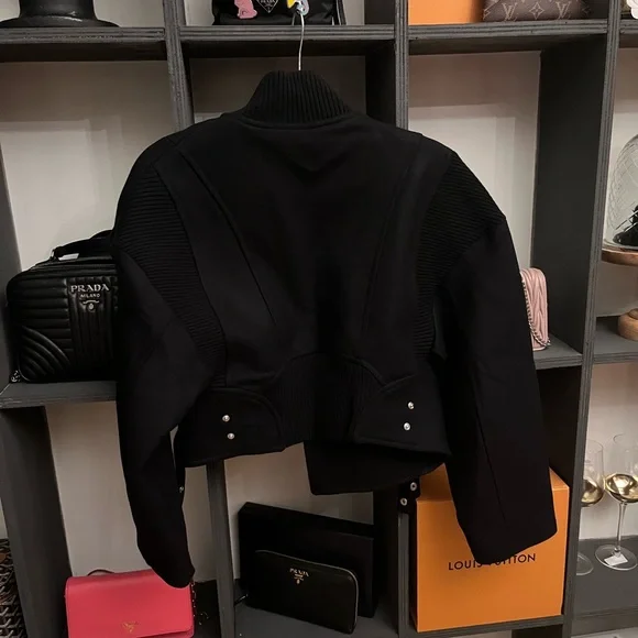 Zara Women's Black wool Jacket - Picture 6 of 10